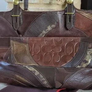 COACH ブラウンレザートートバッグ　y2k コーチ COACH バッグ （ブラウン） -ファッション通販 FASHION